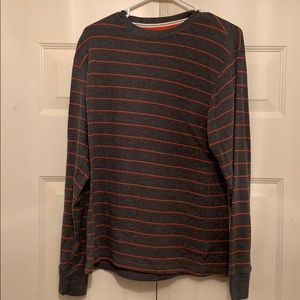 Grey long sleeved winter shirt